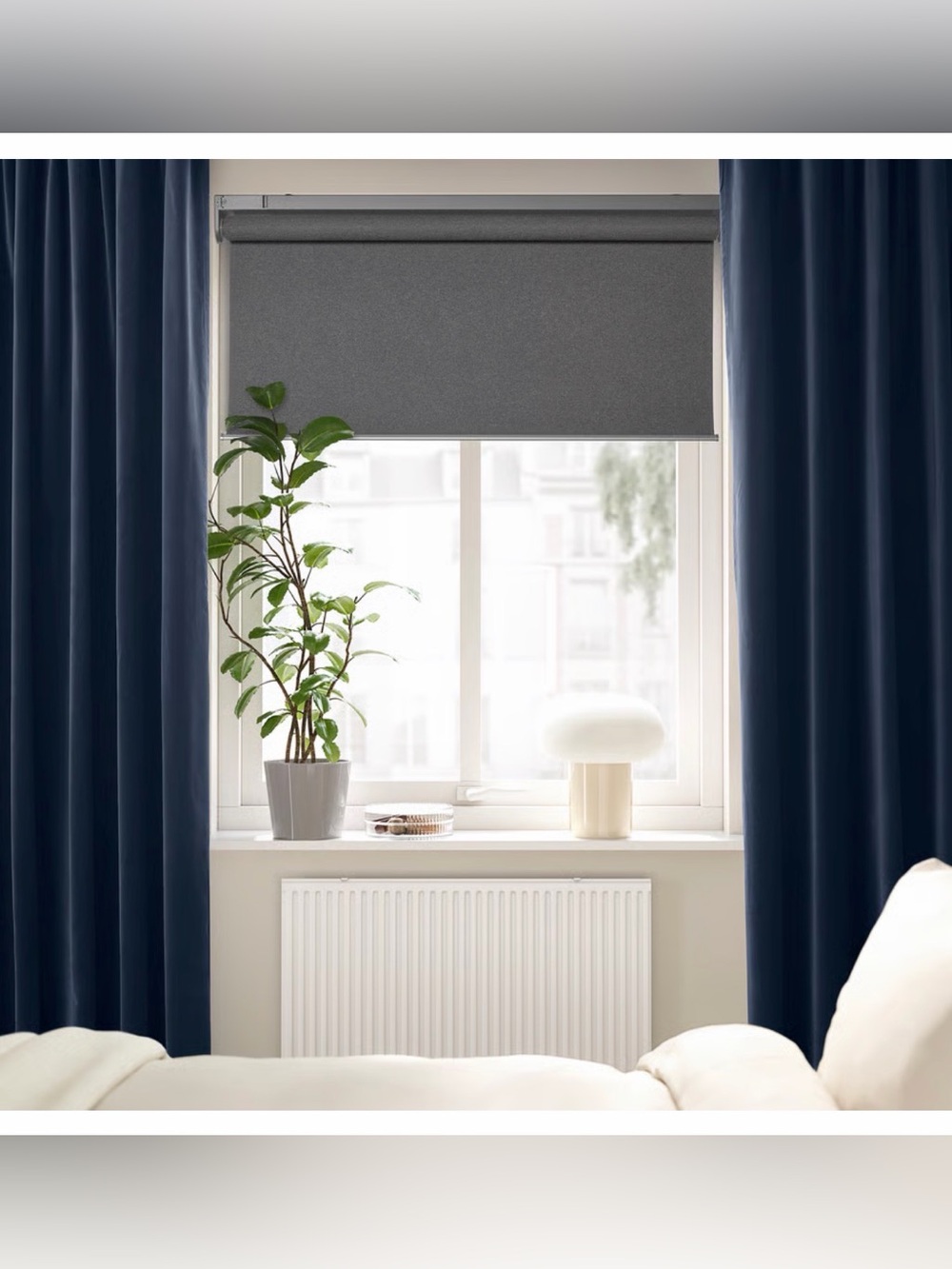 IKEA SANELA 55*128 Dark Navy Room Darkened - Picture 3 of 11